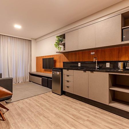Confortavel Loft Com Vista Para O Mar - Condominio Com Piscina Bombinhas Bagian luar foto