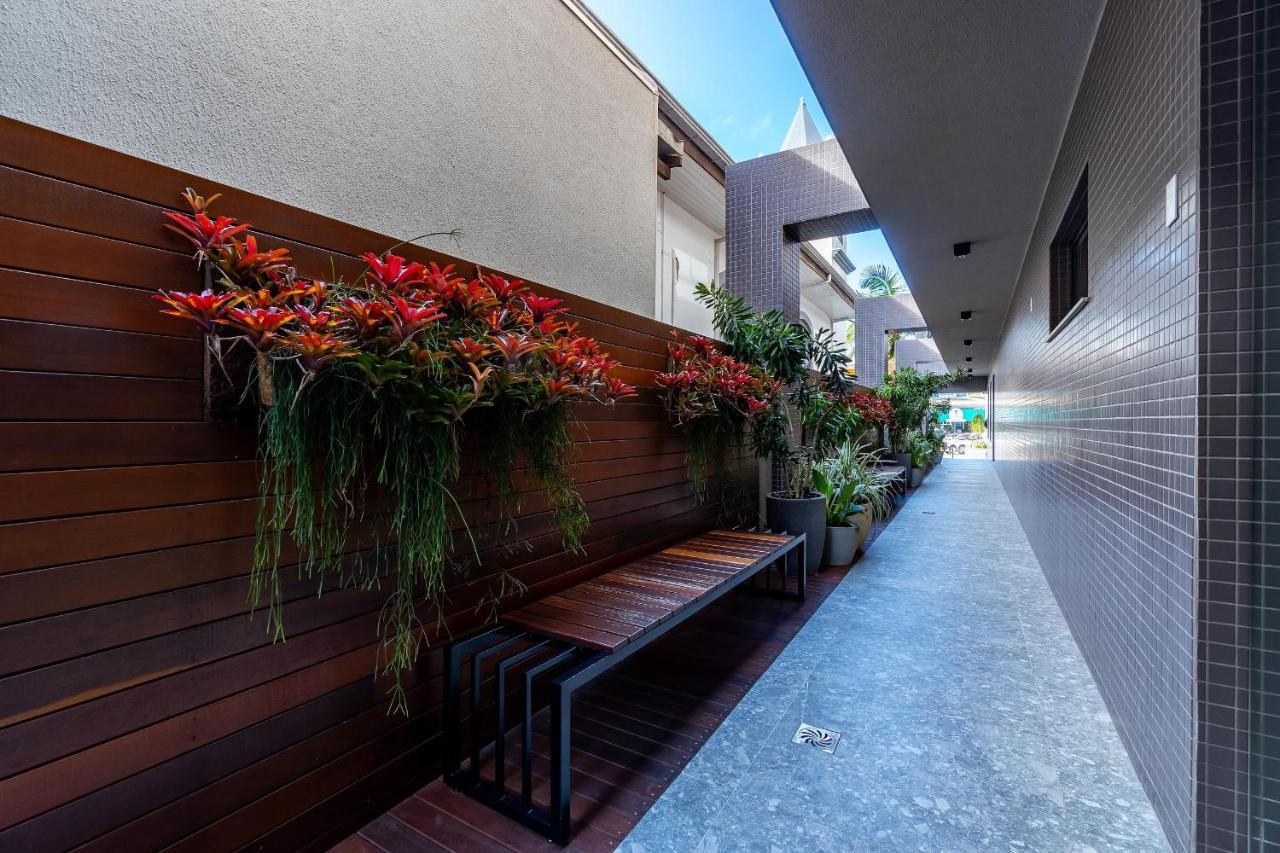 Confortavel Loft Com Vista Para O Mar - Condominio Com Piscina Bombinhas Bagian luar foto