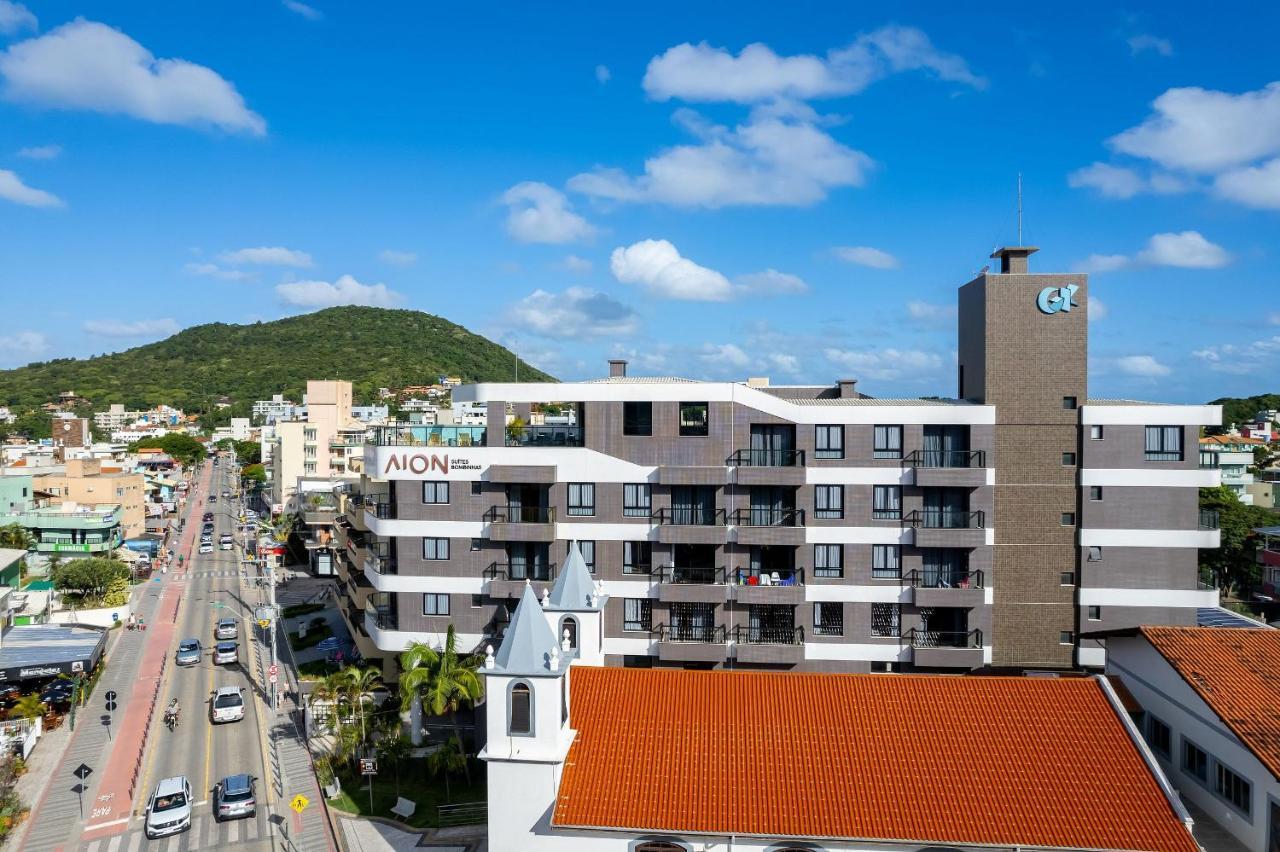 Confortavel Loft Com Vista Para O Mar - Condominio Com Piscina Bombinhas Bagian luar foto